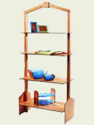 info point legno alluminio plexiglass